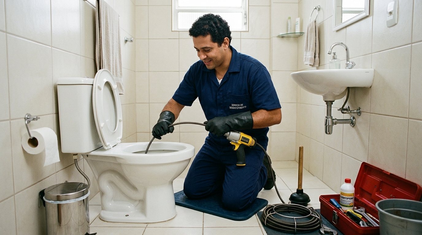 Atendimento em Vaso Sanitário em Cotia‑SP
