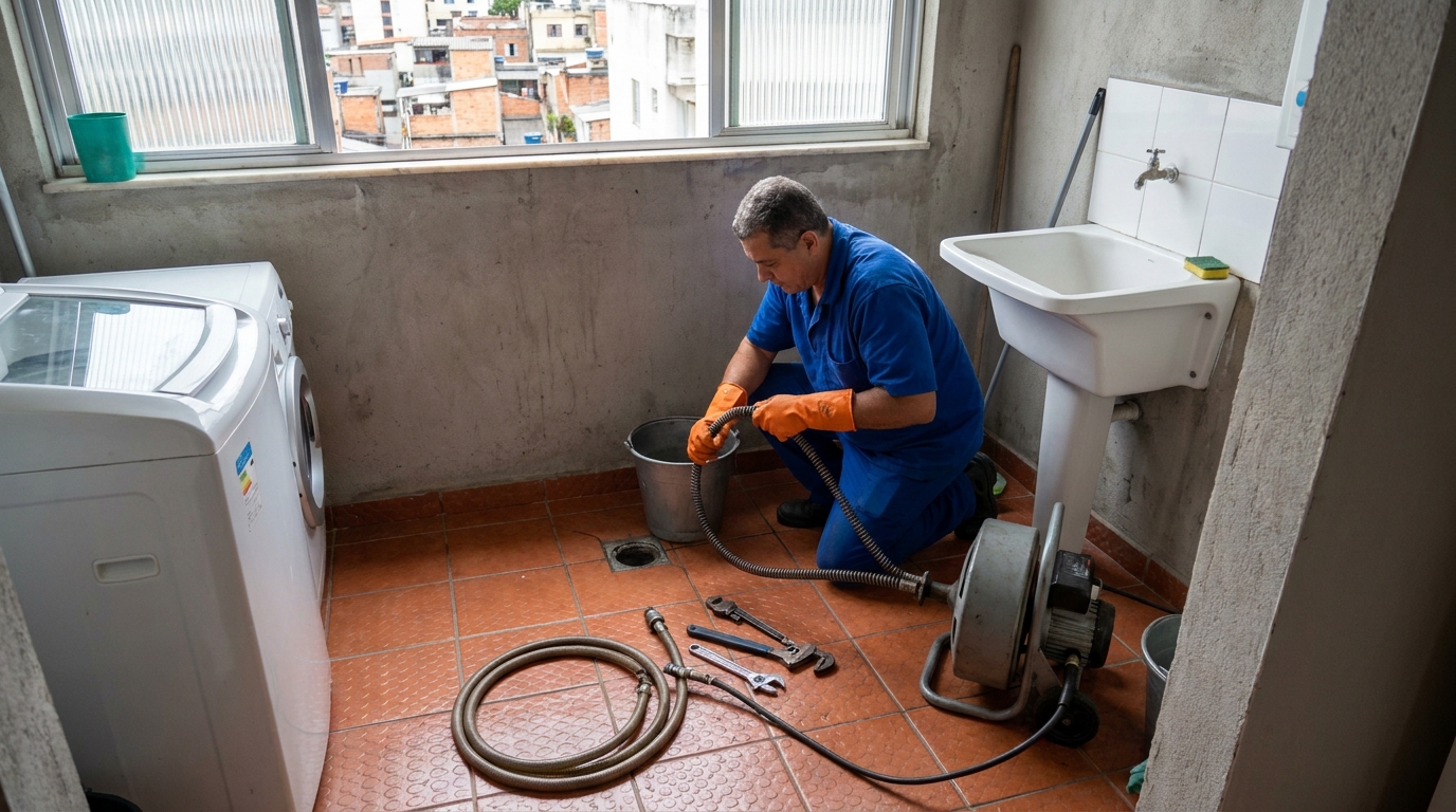 Limpeza Profunda de Ralos em Cotia‑SP